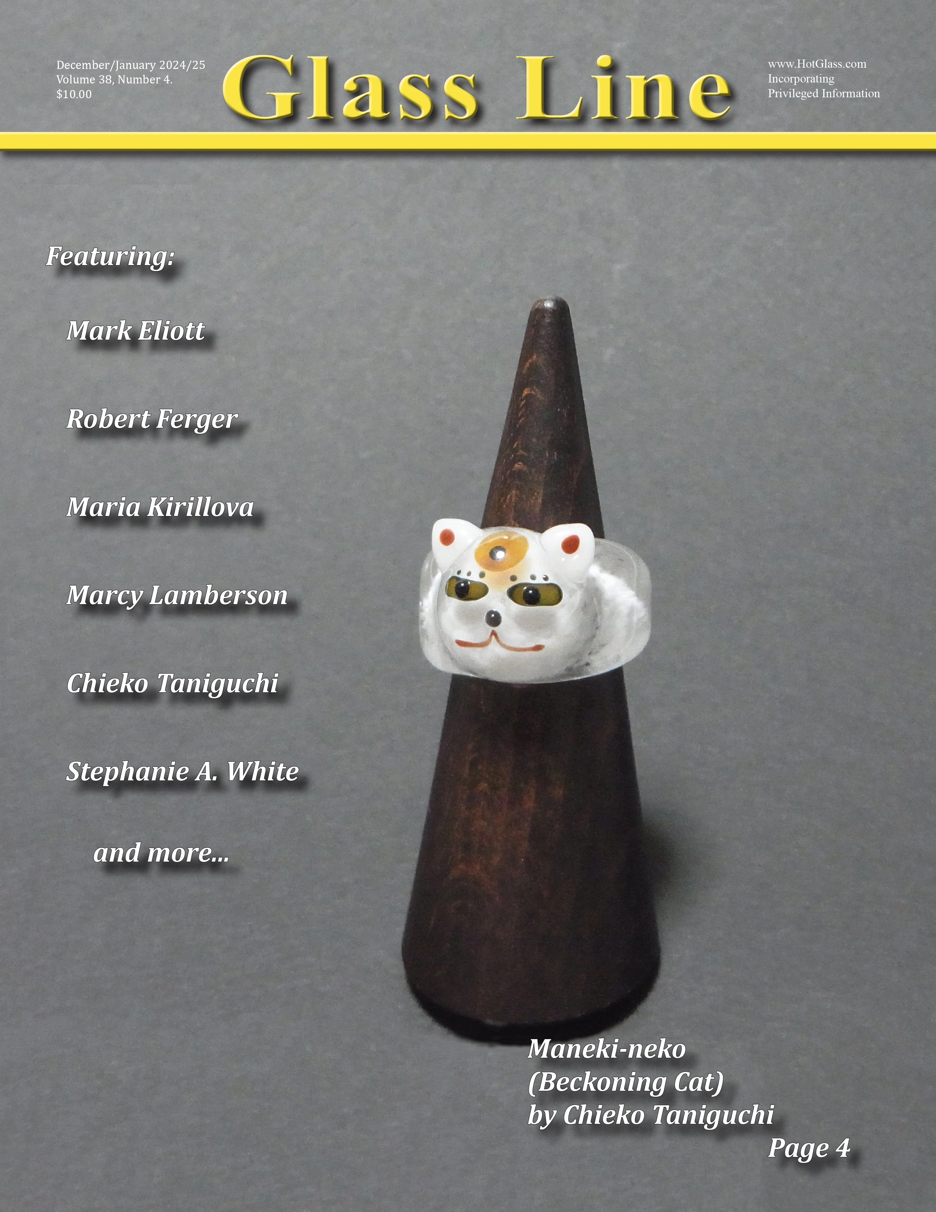 Glass Line Magazine Cover v38n4